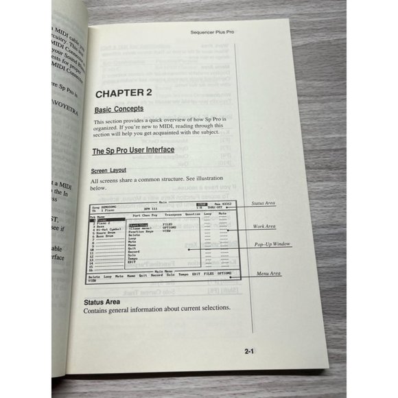 Voyetra Sequencer Plus for Sound Blaster Pro Users Guide 1991 Manual Only - Picture 3 of 9